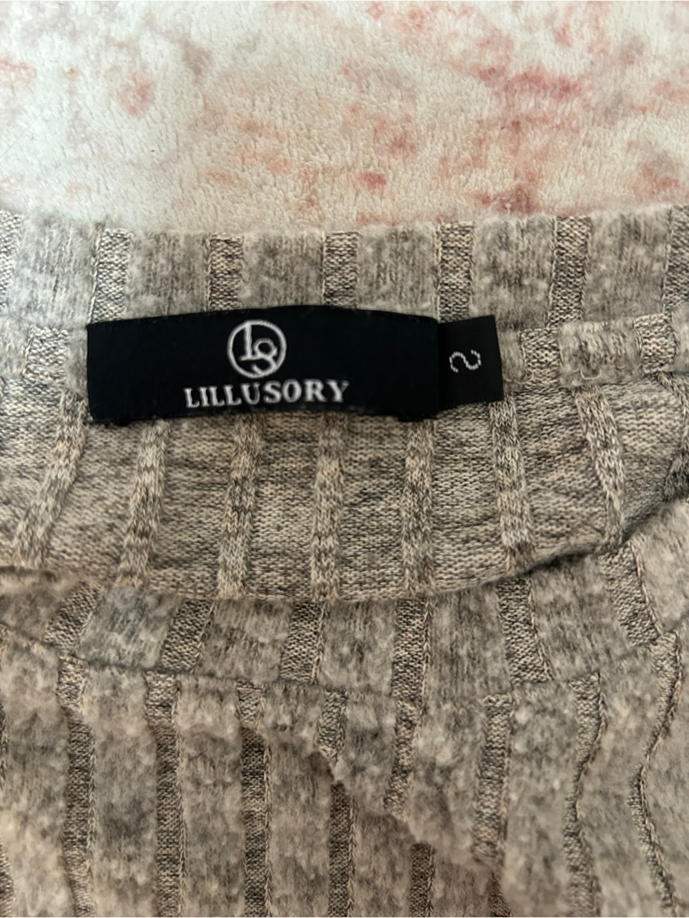 Cozy Ribbed lounge set - Picture 2 of 3